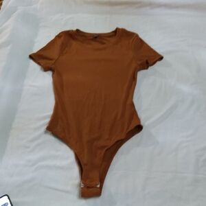 SHEIN Women's Tan Bodysuit